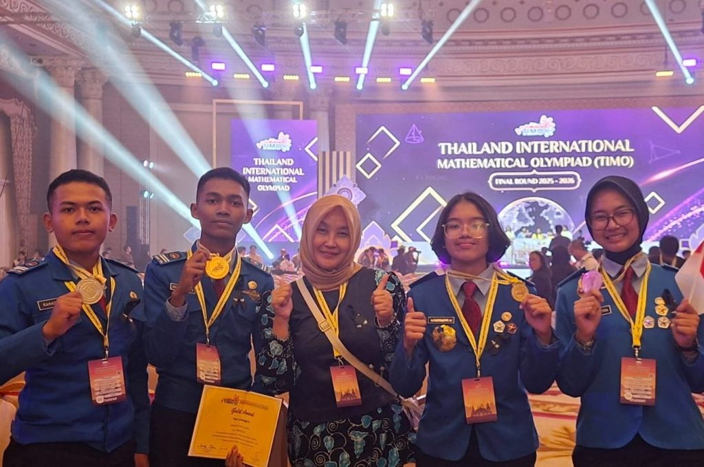 Torehan Emas di Kancah Global, Delegasi SMA Taruna Nusantara Cimahi Raih Prestasi Gemilang pada Thailand International Mathematical Olympiad 2026